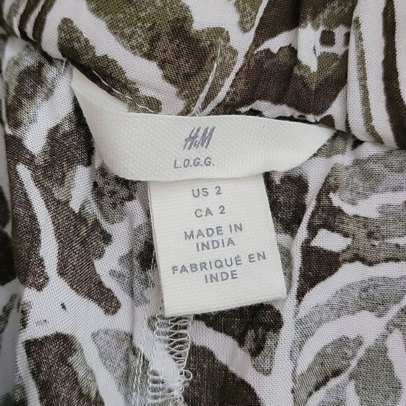 H&M pull on summer pants Size 2 - Picture 6 of 10